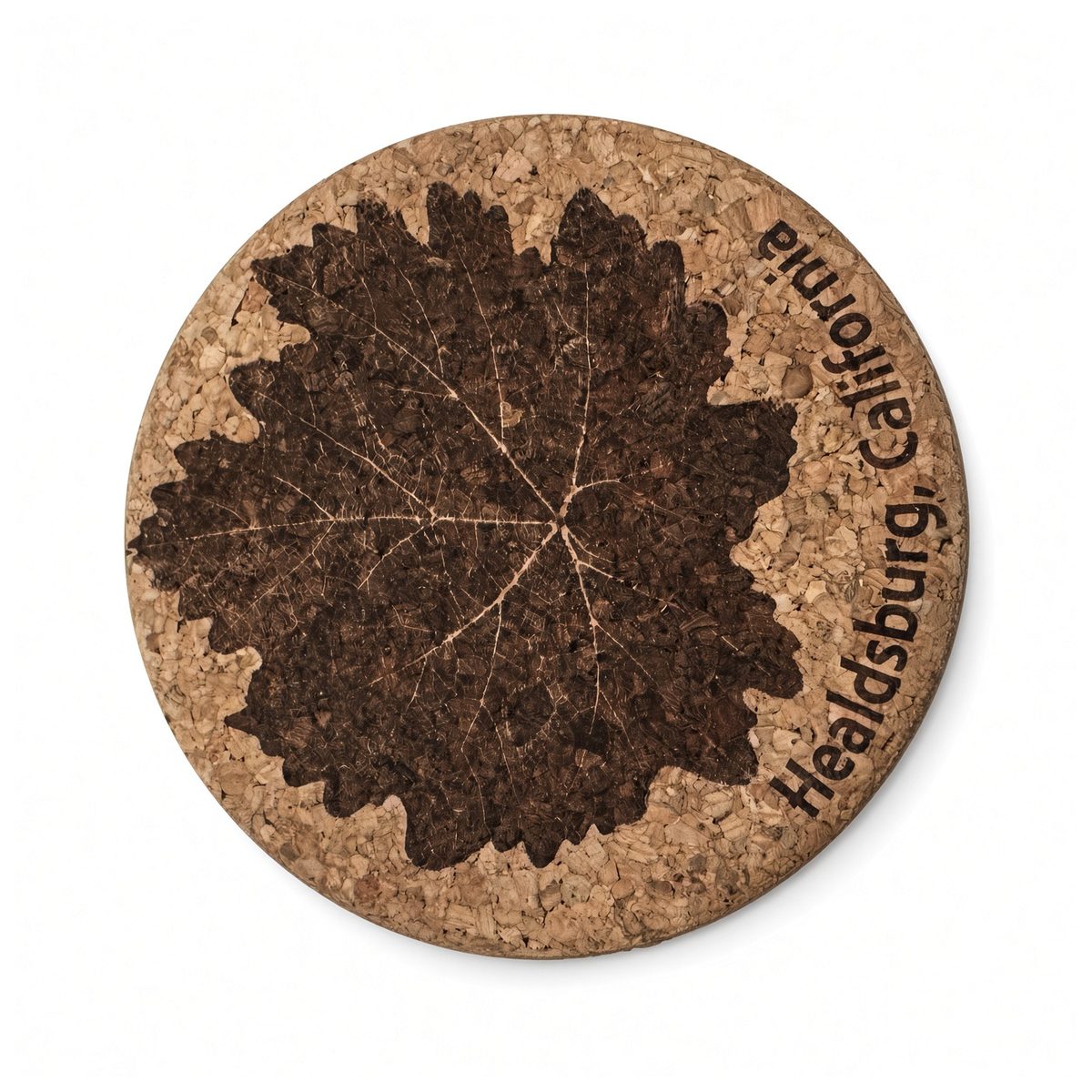 Printed Cork Coaster, product photo
